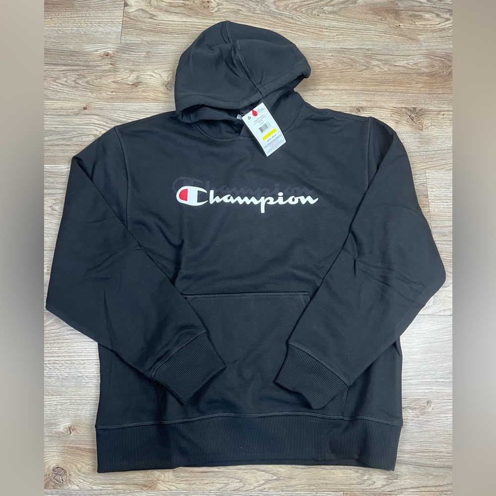 Champion Men's Black Hoodie